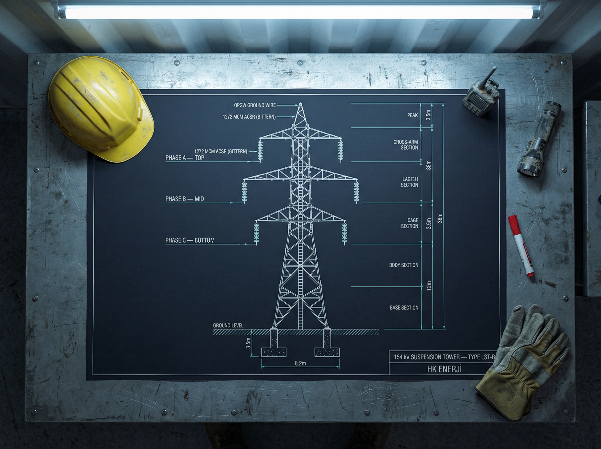 İletim Hattı Planı
